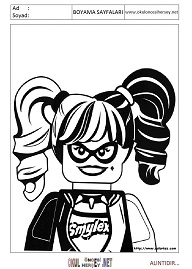 lego-batman boyama sayfaları